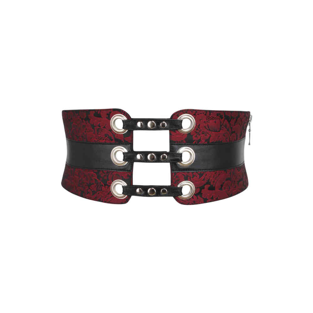 Attitude Corsets - Clarrisa Korset Taille riem - Bordeaux rood